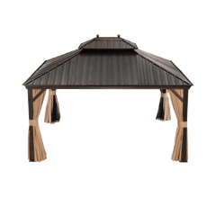 SummerBella 12' x 14' Bronze Hardtop Gazebo